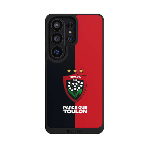 Samsung Galaxy S26 Ultra NIVOpure RCT Logo Rouge Noir