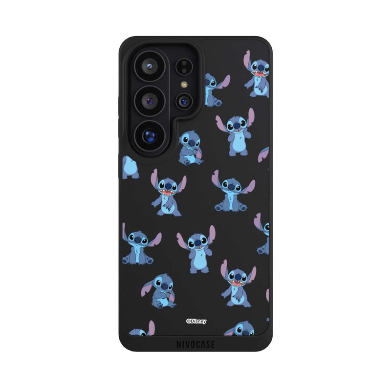 Galaxy S26 Ultra NIVOpure Stitch Faces Pattern Transparent