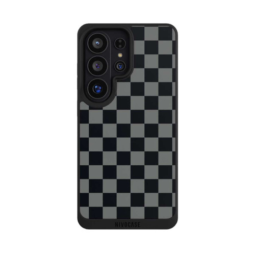 Samsung Galaxy S26 Ultra NIVOpure Schachbrett Schwarz Grau