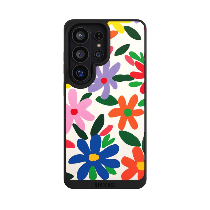 Galaxy S26 Ultra NIVOpure Sommerblüten Illustration