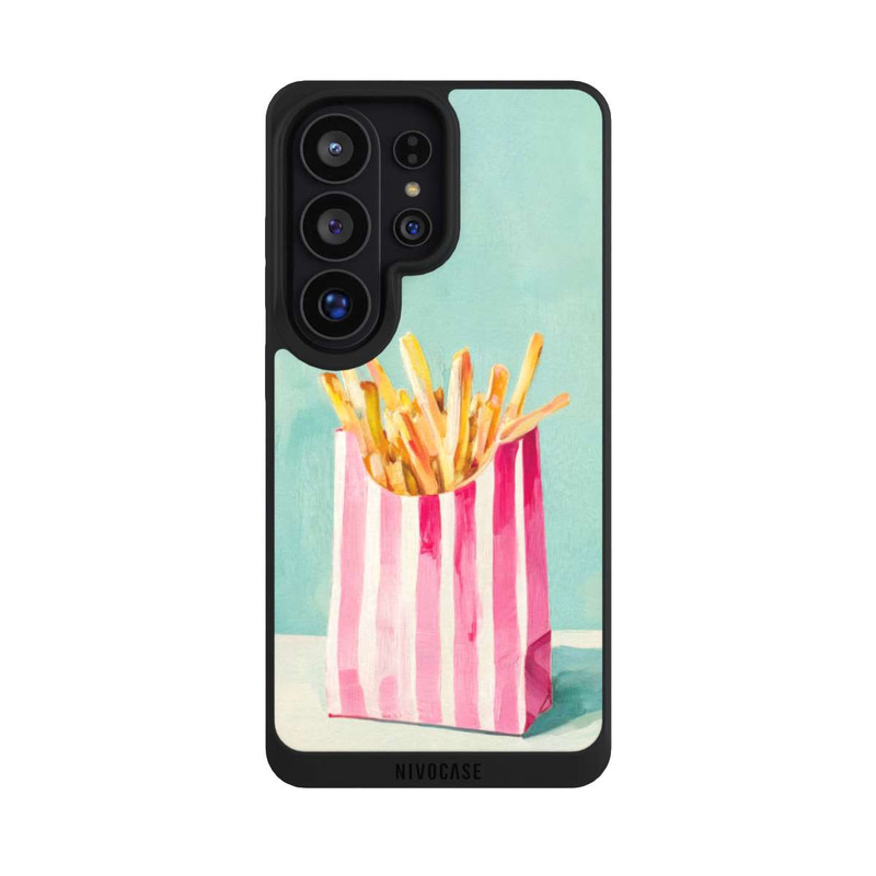 Galaxy S26 Ultra NIVOpure Retro Pommes Blau Watercolor