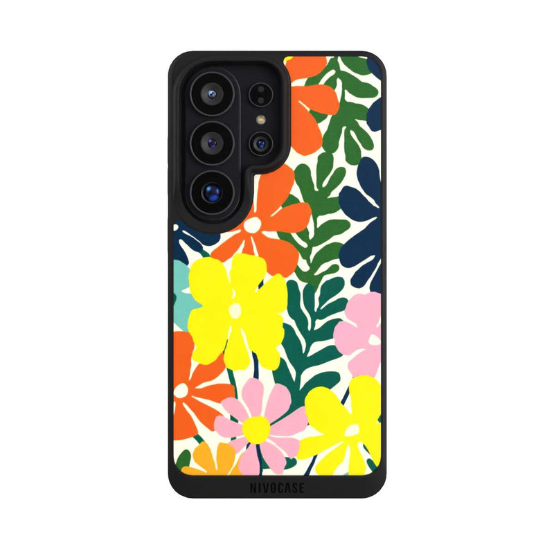 Galaxy S26 Ultra NIVOpure Flowers Colorful Illustration