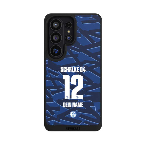 Samsung Galaxy S26 Ultra NIVOpure Schalke 04 Trikot Personalisierbar 25-26