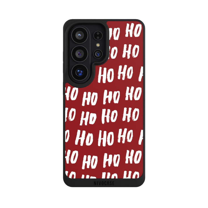 Galaxy S26 Ultra NIVOpure Ho Ho Ho Weihnachten Rotes Muster