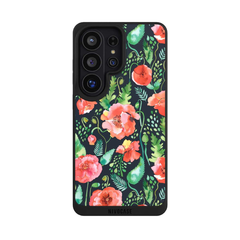 Galaxy S26 Ultra NIVOpure Mohnblumen Dunkle Wildnis