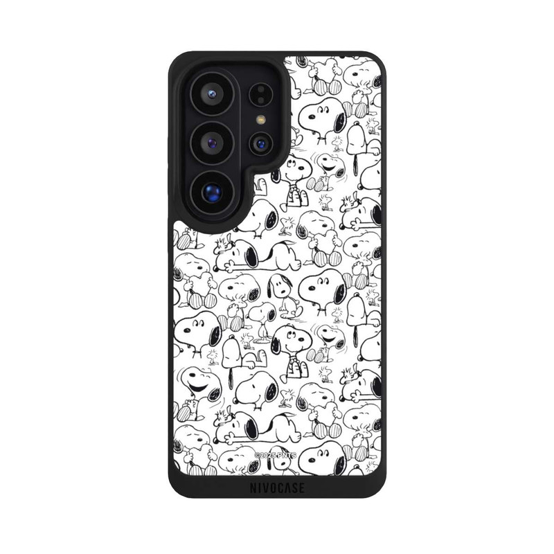 Galaxy S26 Ultra NIVOpure Classic Snoopy Pattern White