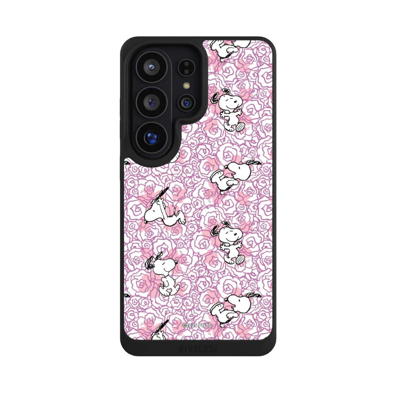Galaxy S26 Ultra NIVOpure Peanuts Pink Roses Pattern