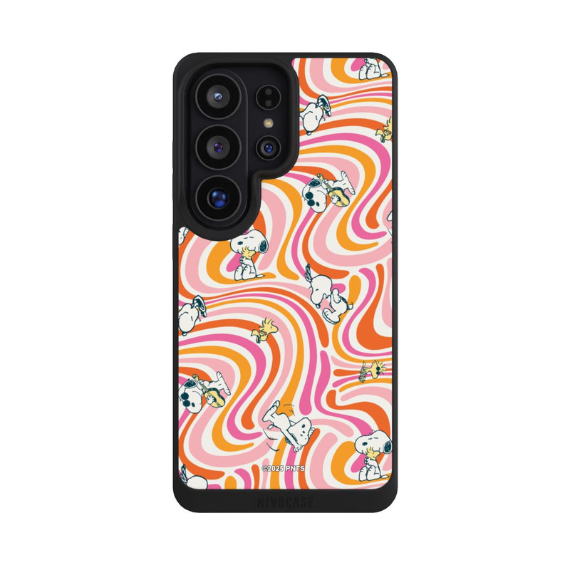 Galaxy S26 Ultra NIVOpure Peanuts Hippie Pattern Orange