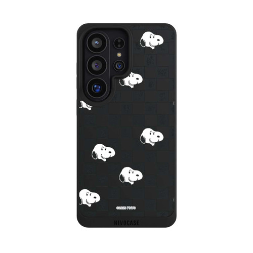 Samsung Galaxy S26 Ultra NIVOpure Snoopy Checked Pattern