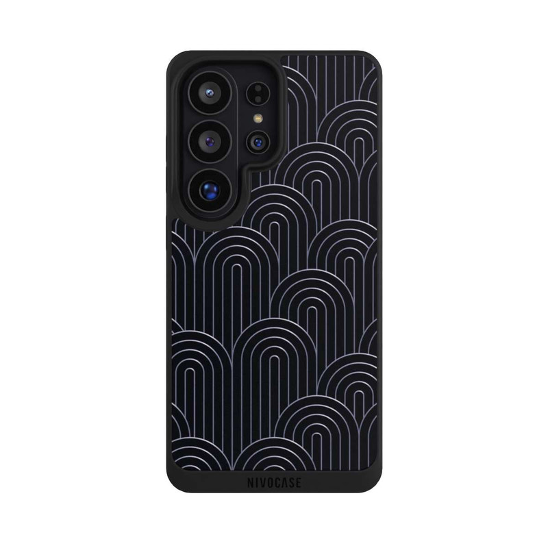 Galaxy S26 Ultra NIVOpure Art Deco Silber