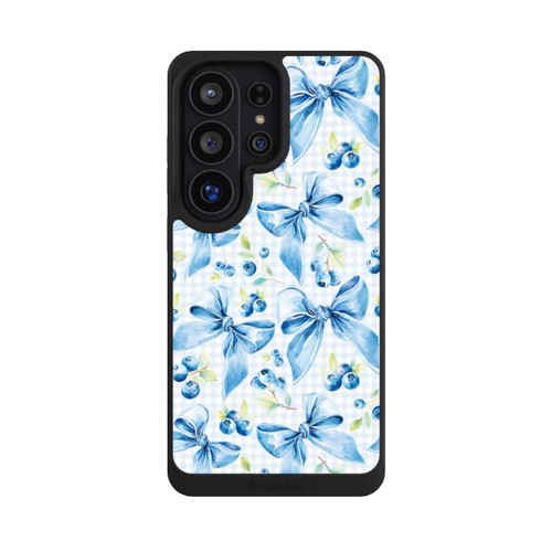 Samsung Galaxy S26 Ultra NIVOpure Blaue Schleifen und Blaubeeren mit KI