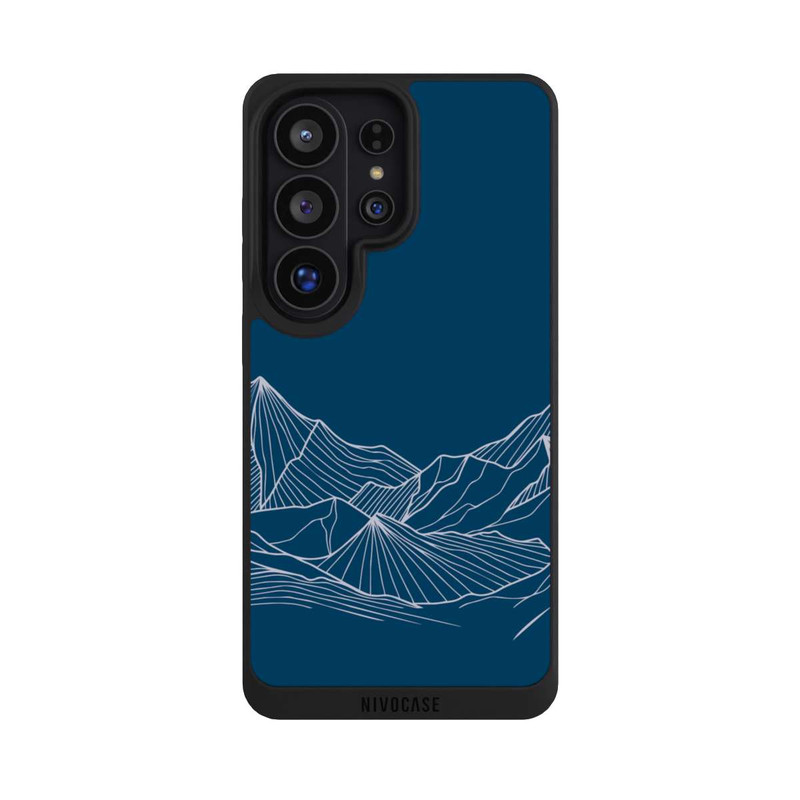 Galaxy S26 Ultra NIVOpure Blue Mountain Contour Lines