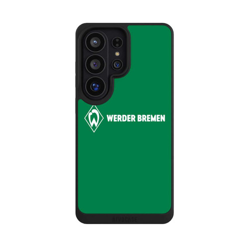 Samsung Galaxy S26 Ultra NIVOpure Werder Bremen Schriftzug Raute Grün