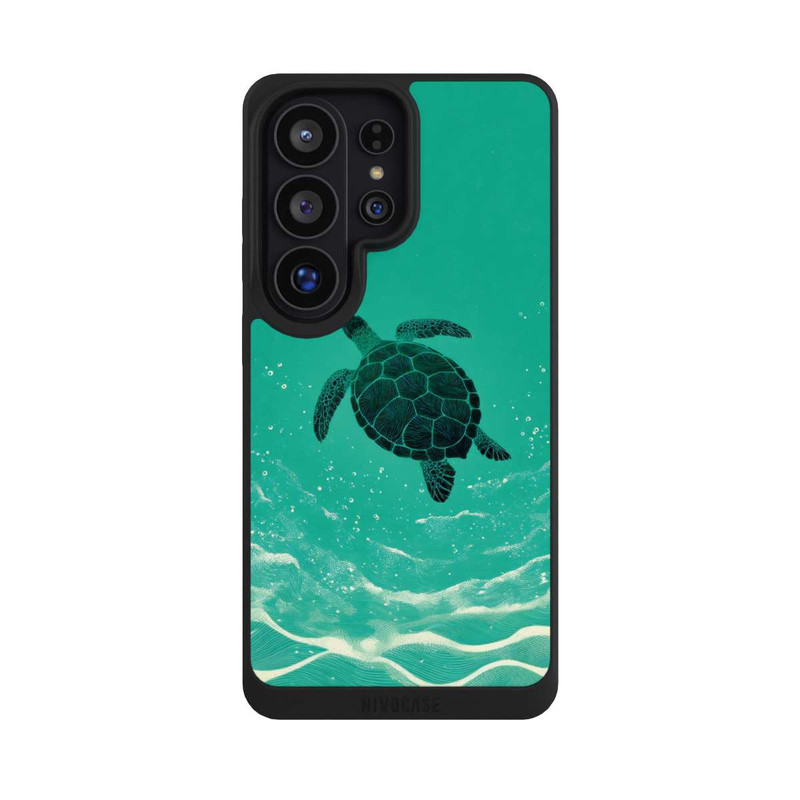 Galaxy S26 Ultra NIVOpure Turtle in the Ocean with AI