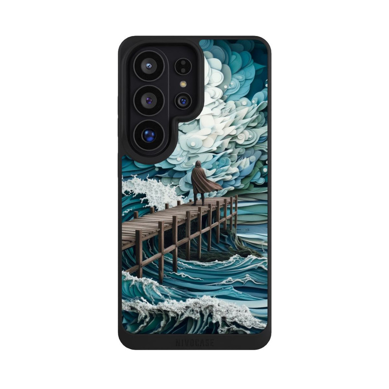 Galaxy S26 Ultra NIVOpure Stürmische See mit KI