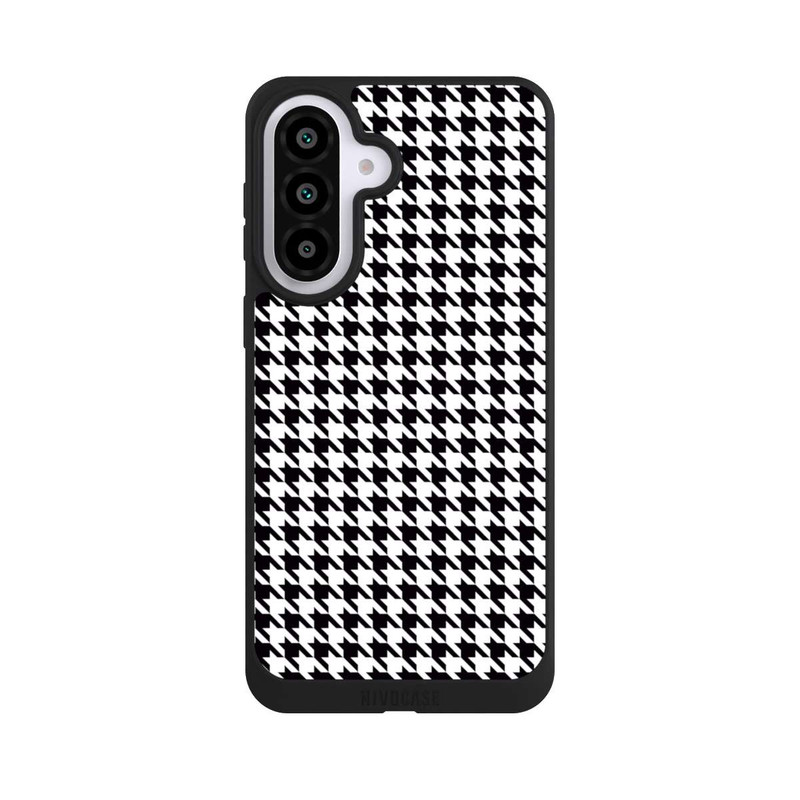Galaxy A57 5G NIVOpure Hahnentritt Schwarz Weiß