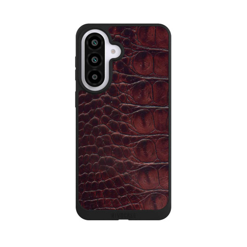 Samsung Galaxy A57 5G NIVOpure Cuir de Crocodile