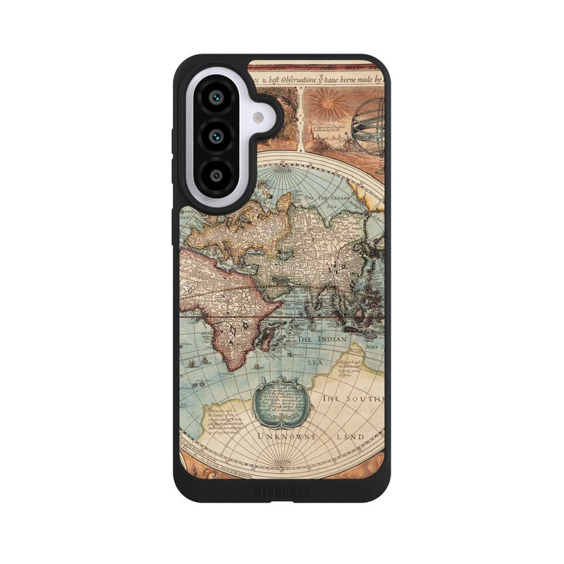 Galaxy A57 5G NIVOpure Vintage Weltkarte