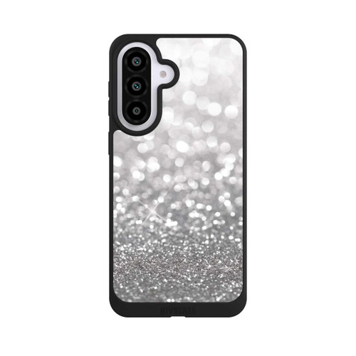 Samsung Galaxy A57 5G NIVOpure Pluie de Paillettes Argentées Look