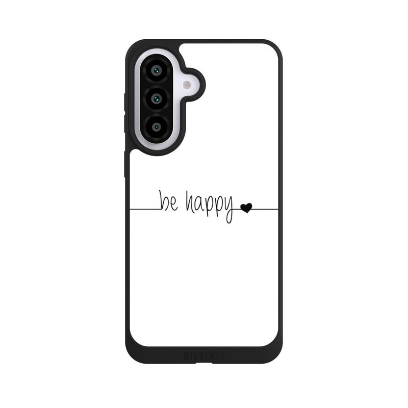 Galaxy A57 5G NIVOpure Be Happy Weisser Hintergrund