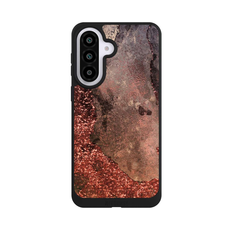 Galaxy A57 5G NIVOpure  Brauner Glitzer Marmorlook
