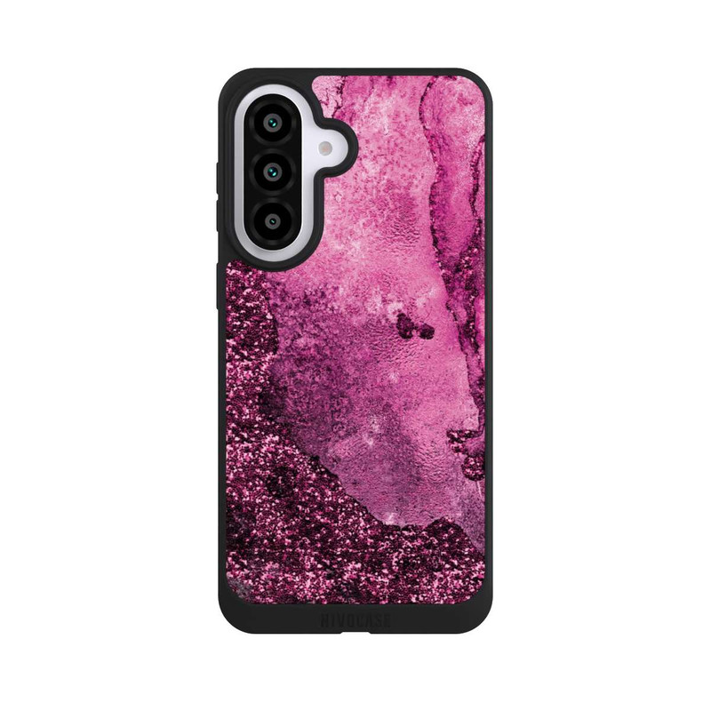 Galaxy A57 5G NIVOpure Pink Glitter Marble 2