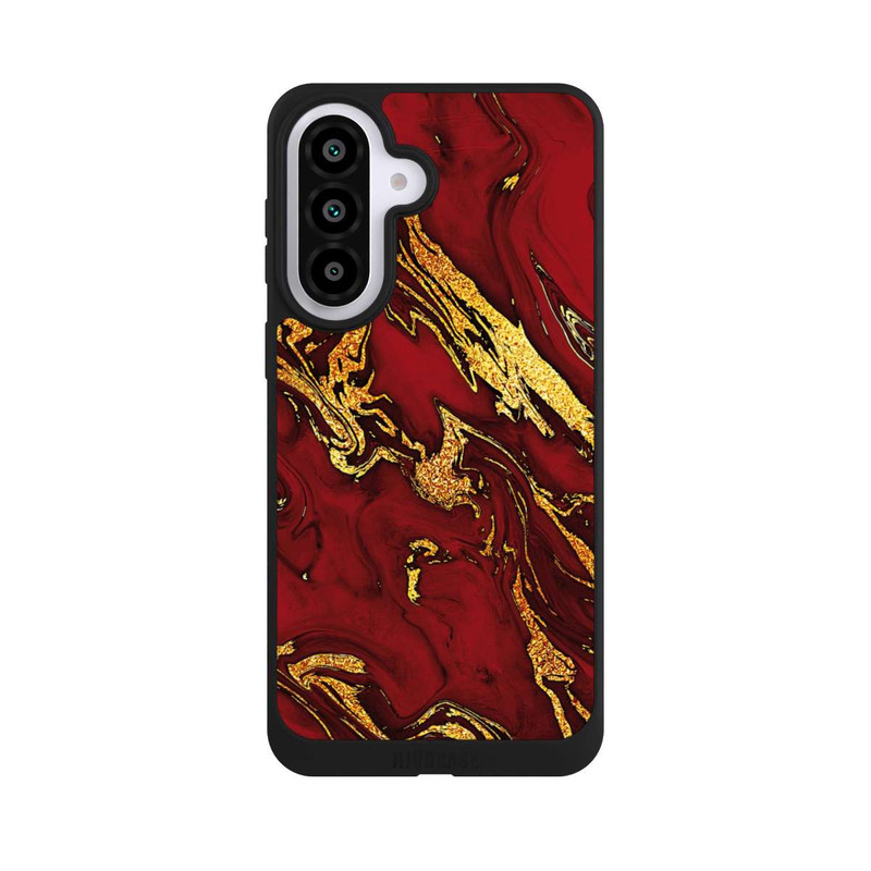 Galaxy A57 5G NIVOpure Red Gold Marble Look