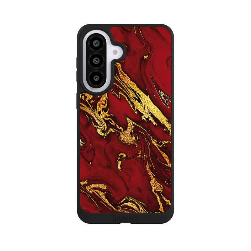 Galaxy A57 5G NIVOpure Rot Gold Marmorlook