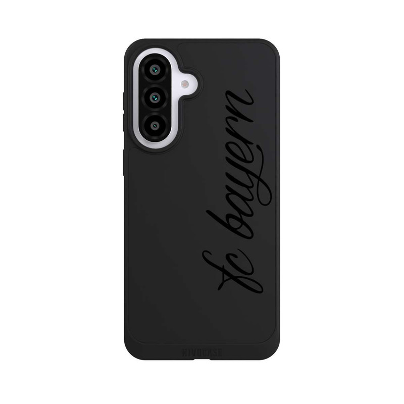 Galaxy A57 5G NIVOpure Black FCB Girlmotiv - transparent