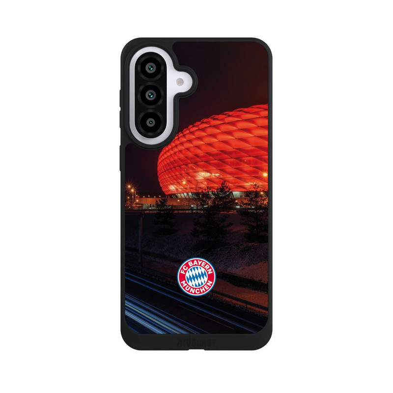 Galaxy A57 5G NIVOpure Allianz Arena at night FCB