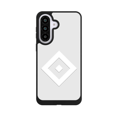 Samsung Galaxy A57 5G NIVOpure Rauten Logo auf HSV Grau