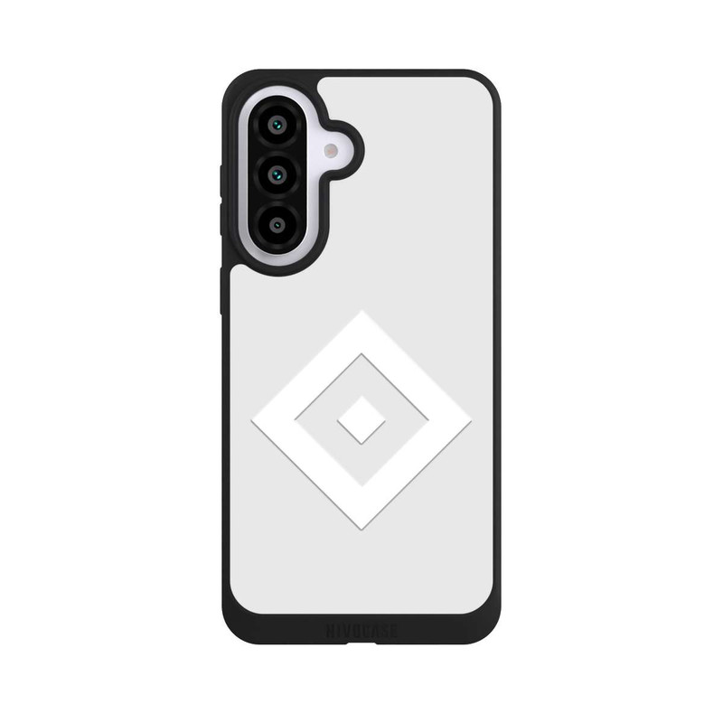 Galaxy A57 5G NIVOpure Rauten Logo auf HSV Grau