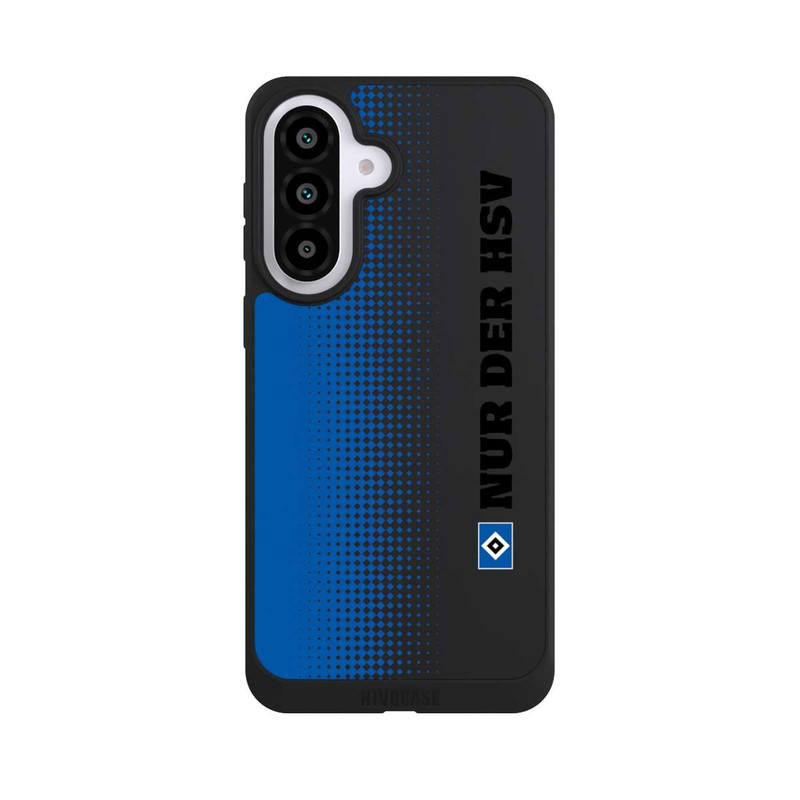 Galaxy A57 5G NIVOpure Nur der HSV - Trame losange bleue - sans fond