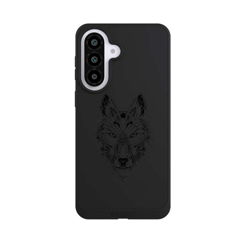 Galaxy A57 5G NIVOpure Wolf Mandala ohne Hintergrund