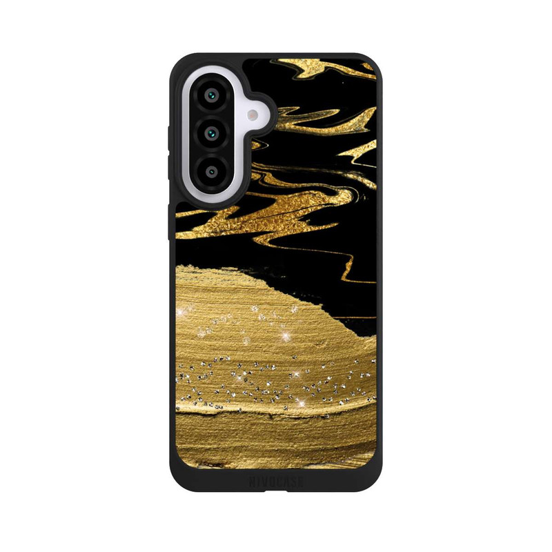 Galaxy A57 5G NIVOpure Marmoradern im Goldlook