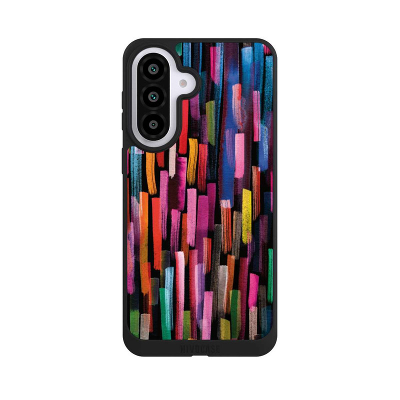 Galaxy A57 5G NIVOpure Colourful Brushstrokes Black