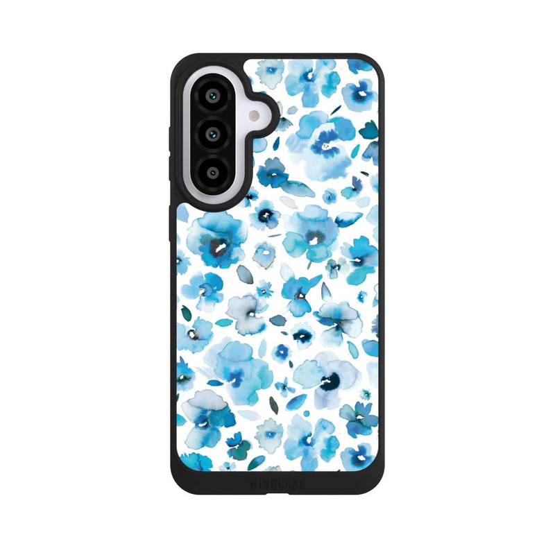 Galaxy A57 5G NIVOpure Blue Tropical Flowers