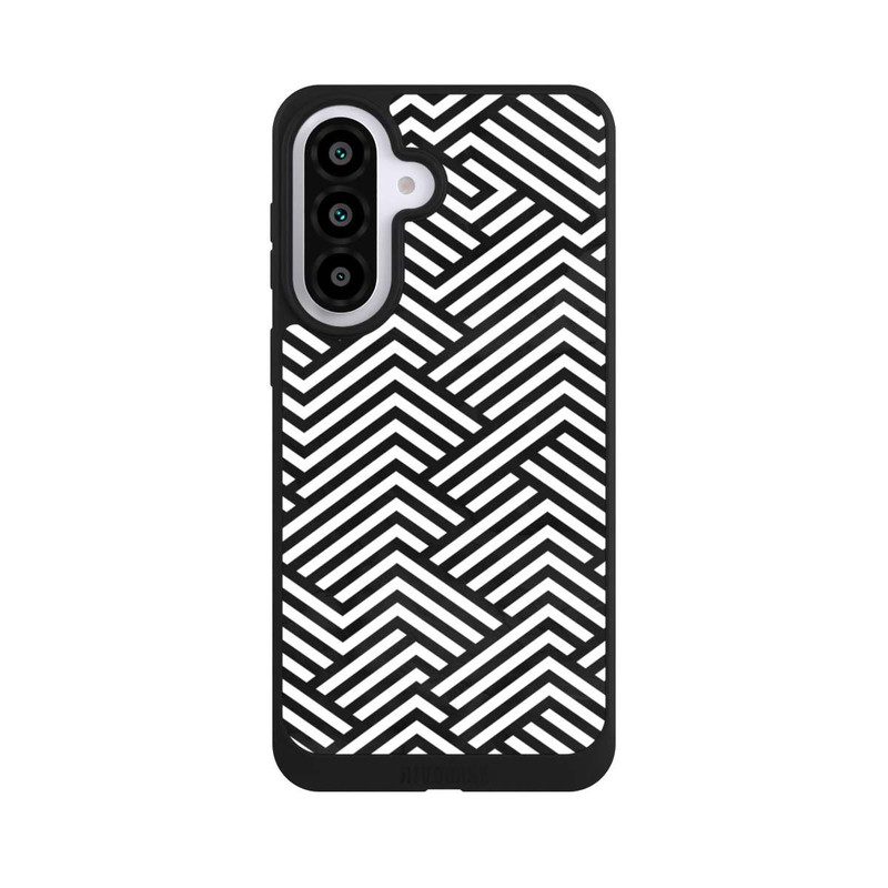 Galaxy A57 5G NIVOpure Schwarz und Weiß ZigZag