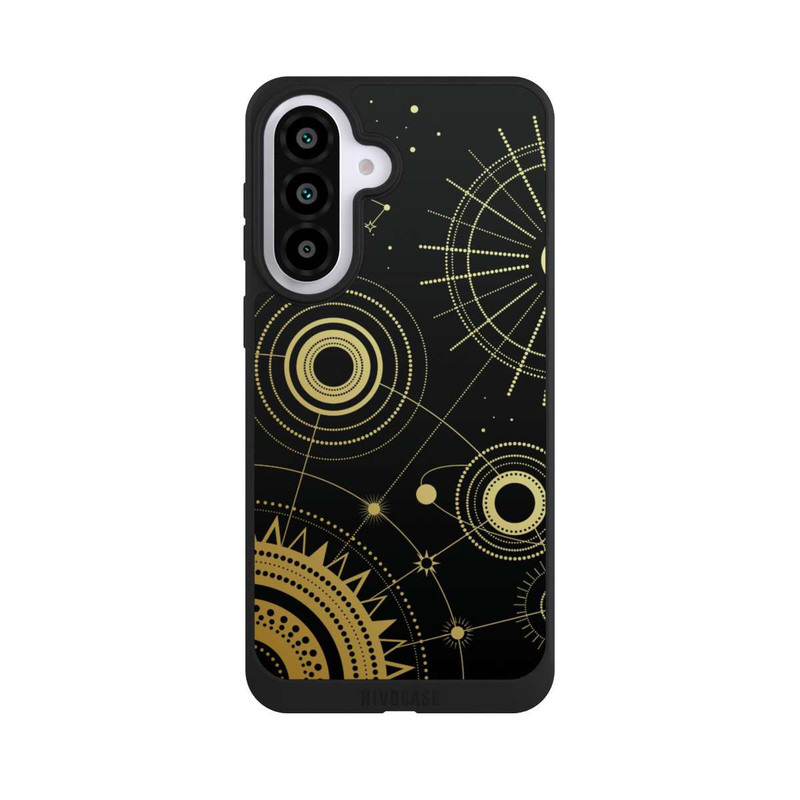 Galaxy A57 5G NIVOpure Le noir et l'or semblent abstraits