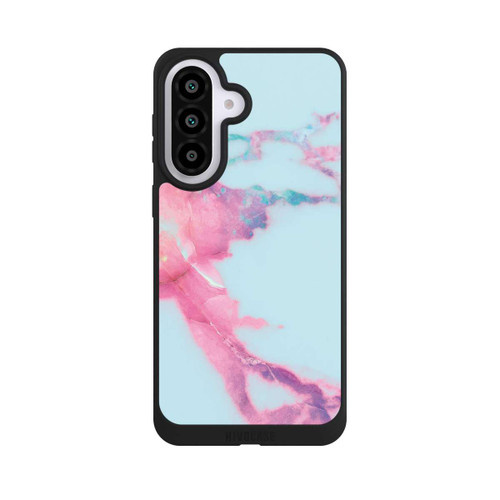 Samsung Galaxy A57 5G NIVOpure Hellblauer schillernder Adermarmor