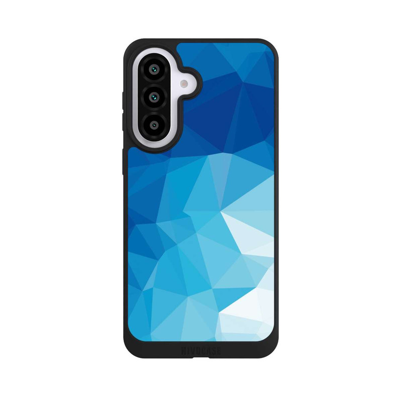 Galaxy A57 5G NIVOpure Mosaïque Polygonale Bleue