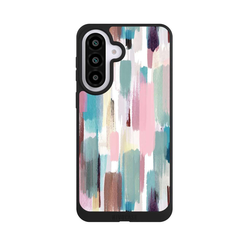 Galaxy A57 5G NIVOpure Abstrakte Pinselstriche in Pastelltönen
