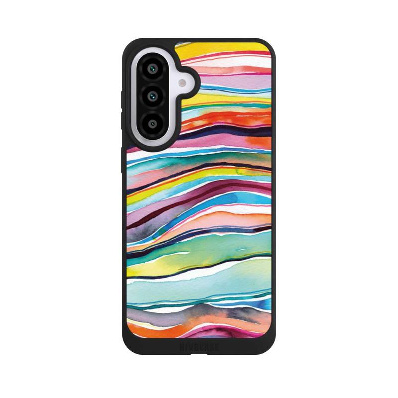 Galaxy A57 5G NIVOpure Couches d'agate aquarelle
