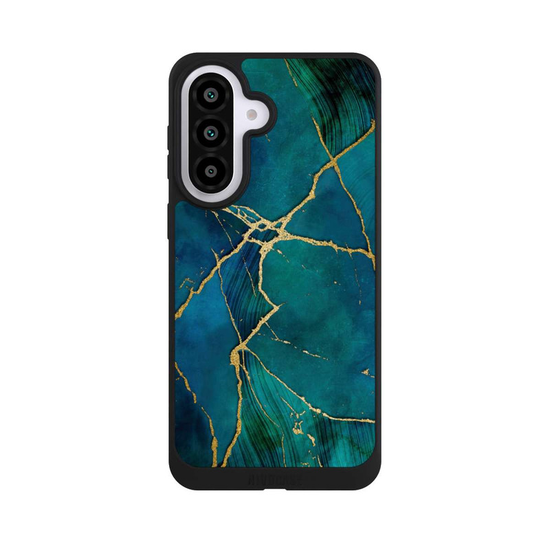 Galaxy A57 5G NIVOpure Mineral glamour blue gold look
