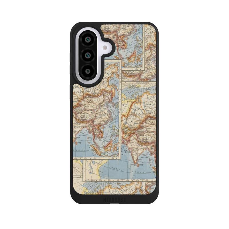 Galaxy A57 5G NIVOpure World Map Vintage