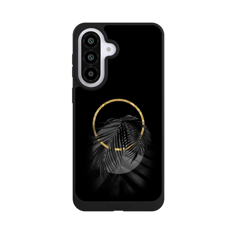 Galaxy A57 5G NIVOpure Black Tropical Leaf