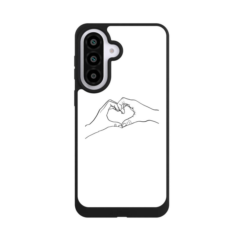 Galaxy A57 5G NIVOpure Love Hands Line Art