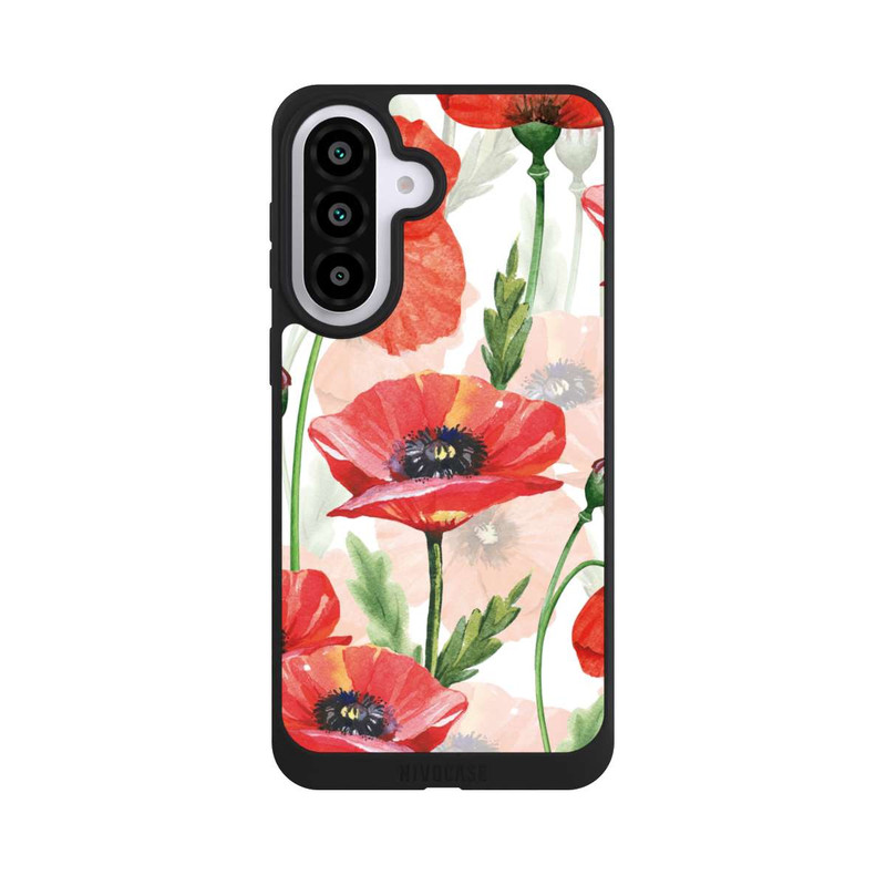 Galaxy A57 5G NIVOpure Coquelicots aquarelle