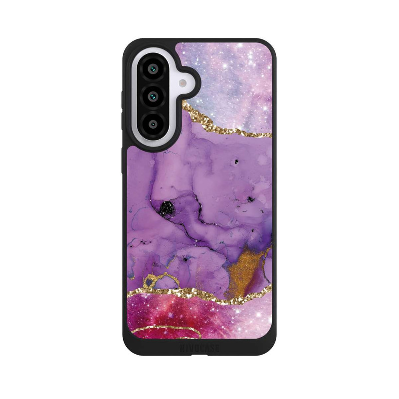 Galaxy A57 5G NIVOpure Purple Galaxy Glamour Marble