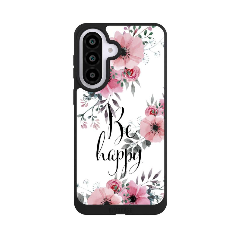 Galaxy A57 5G NIVOpure Be Happy Blumen